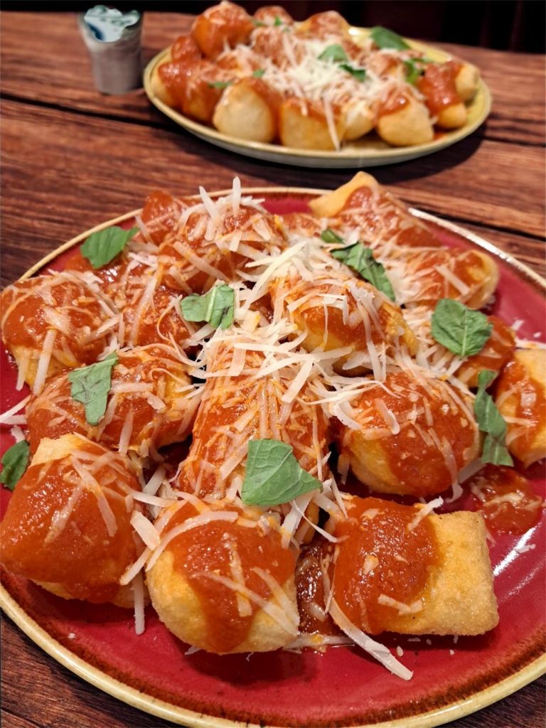 Straccetti di pizza fritti